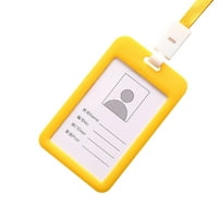 yubnlvae névjegykártya tartó hordozható színes heveder tartó név azonosító címke nyak alkalmazott kártya zsinór irodai