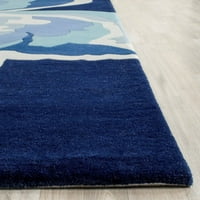Allure ALR128A kézzel készített mediterrán kék szőnyeg