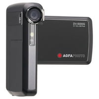 Agfaphoto DV-5000G 5. MP Camcorder Black digitális lejátszóval
