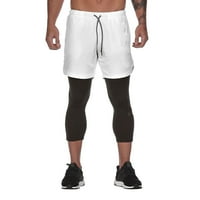 Férfi divat új stílusú sport Fitness nadrág belső zseb Fitness nadrág