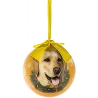 Kutya kollekció dekoratív törésálló karácsonyi golyó dísz