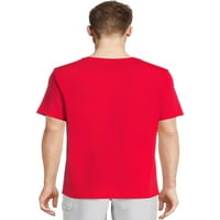 Athletic Works férfi & nagy férfi Active Crewneck Rövid ujjú póló, s-4XL méretek