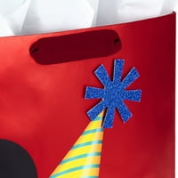 Hallmark 13 nagy ajándék táska Selyempapírral születésnapokra, Gyerekpartikra vagy bármilyen alkalomra