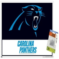 Carolina Panthers - Logo Wall poszter pushpins, 14.725 22.375
