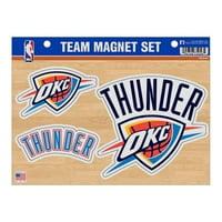 Oklahoma City Thunder hivatalos NBA csapat autó mágnes lap Rico