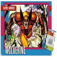 Marvel Comics-Wolverine-Kereskedelmi Kártya 22.37 14.72 Poszter