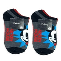 Mickey & Friends Women's No Show Socks, 6-Pack, Méret 4-10