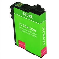 Remanufactured Epson 220xl nyomtató patron, bíborvörös, magas hozam