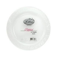 Lillian étkészlet kavicsos műanyag tányér, 7,5