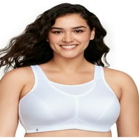 Glamorise Teljes Ábra Molett Nem-Ugrál Camisole Sport Melltartó Wirefree 1066