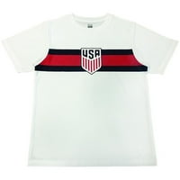 Ikon Sport Fiúk Ifjúsági U. S Soccer League Logo Rövid Ujjú Tréning Ingek