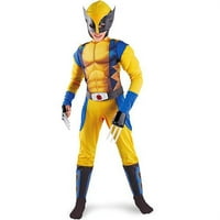 Marvel X-Men Eredete-Wolverine Muscle Gyermek Halloween Jelmez