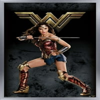 Képregény Film-Justice League-Wonder Woman Fali Poszter, 14.725 22.375