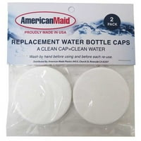 Amerikai Szobalány vizes palack csere Sapkák fehér