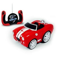 Shelby Cobra rádióvezérlő darab vastag autó, piros