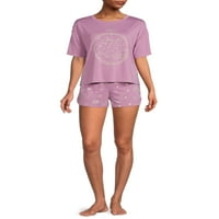 Grayson Social Női póló, rövidnadrág és fejpánt alváskészlet, darab