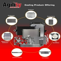 Agility Auto Parts Drive Motor Inverter hűtő a Toyota -specifikus modellekhez