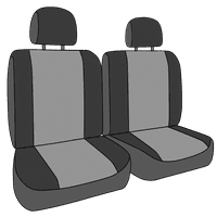 CalTrend hátsó osztott Pad Fau bőr üléshuzatok 2007-hez - Mazda CX - - MA111-01L fekete betét és burkolat