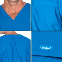 Landau Essentials Unise Relaxed Fit 1 Zsebes V-Nyakú Bozót Felső 7502