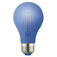 Nagy értékű LED izzó, 7. Watt a lámpa e közepes alap, nem szabályozható, kék, 2-csomag