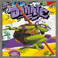 Teenage Mutant Ninja Turtles: Mutant Mayhem-Donatello Fali Poszter, 14.725 22.375 Keretes