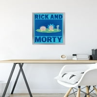 Rick És Morty-Cím Fal Poszter, 14.725 22.375