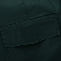 Wenini női Capri nadrág szilárd rakomány nadrág csipke Több zseb nadrág divat laza illeszkedés alkalmi kényelmes puha