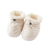 Tarmeek Babacipő csecsemő Cipő baba fiúk lányok papucs hangulatos Polárcipő első sétacipő meleg zokni újszülött kiságy