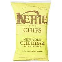 Vízforraló márka New York Cheddar burgonya Chips, oz