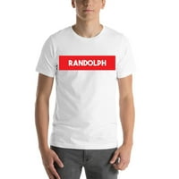 2XL szuper piros blokk Randolph Rövid ujjú pamut póló Undefined Ajándékok