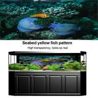 Poszter, élénk színű öntapadó Akvárium poszter, fürdőszoba Akvárium Beltéri Kültéri Akvárium 61x