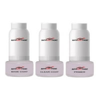 Touch Up Basecoat Plus Clearcoat Plus alapozó Spray festékkészlet kompatibilis a klasszikus ezüst metál RX400h hibrid