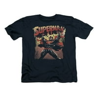 Superman DC Comics szuperhős emelő logó felnőtt vékony póló póló