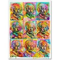 Védjegy képzőművészet Einstein vászon művészet Dean Russo
