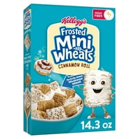 Kellogg ' s Matt Mini-Wheats fahéjas tekercs hideg reggeli müzli, 14. oz