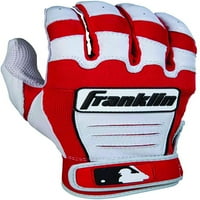 Franklin Sport MLB CF Pro Baseball Ütő kesztyű-Gyöngy piros-felnőtt X-nagy