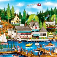 Remekművek 750 darabos Roche Harbour reteszelő kirakós puzzle
