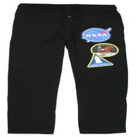 Apollo Space Shuttle Patches Mens Lounge alvó pizsama nadrág, kicsi