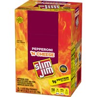 Slim Jim Pepperoni ' n sajt hús Stick, 1. Oz, Ct