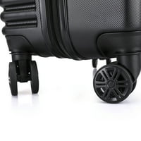 InUSA Hardside közepes könnyű poggyász ergonomikus fogantyúval és TSA zárral, Ally Collection utazási bőrönd Fonókerekekkel,