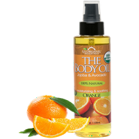 Organic The Body Oil, friss narancs, DA Certified Organic, oz