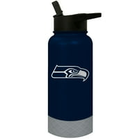 Seattle Seahawks szomjas vizes palack, kék, szürke, Fekete, Többszínű