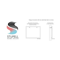 Stupell Industries Minden rendben lesz, szórakoztató újdonság -tipográfia, 30, Design by Jaxn Blvd