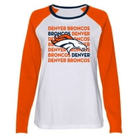 Denver Broncos lányok 4- LS divat póló 9k1g9ff m7 8