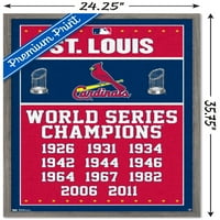 St. Louis Cardinals - Champions Wall Poster, 22.375 34