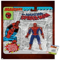 Marvel Toy Vault-Pókember fali poszter Pushpins, 22.375 34