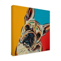 Carolee Vitaletti 'Chroma Dogs III' Canvas Art