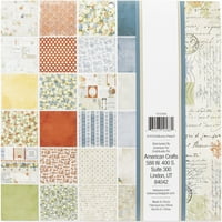 BoBunny Egyoldalas Papír Pad 12 X12 48 Pkg-Boulevard, Tervez Minden