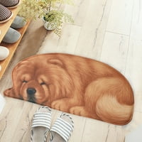 TUTUnaumb 3d aranyos kisállat kutya témájú szőnyeg, üdvözlő padló lábtörlő 34.25x15.74in Csúszásmentes padlószőnyeg